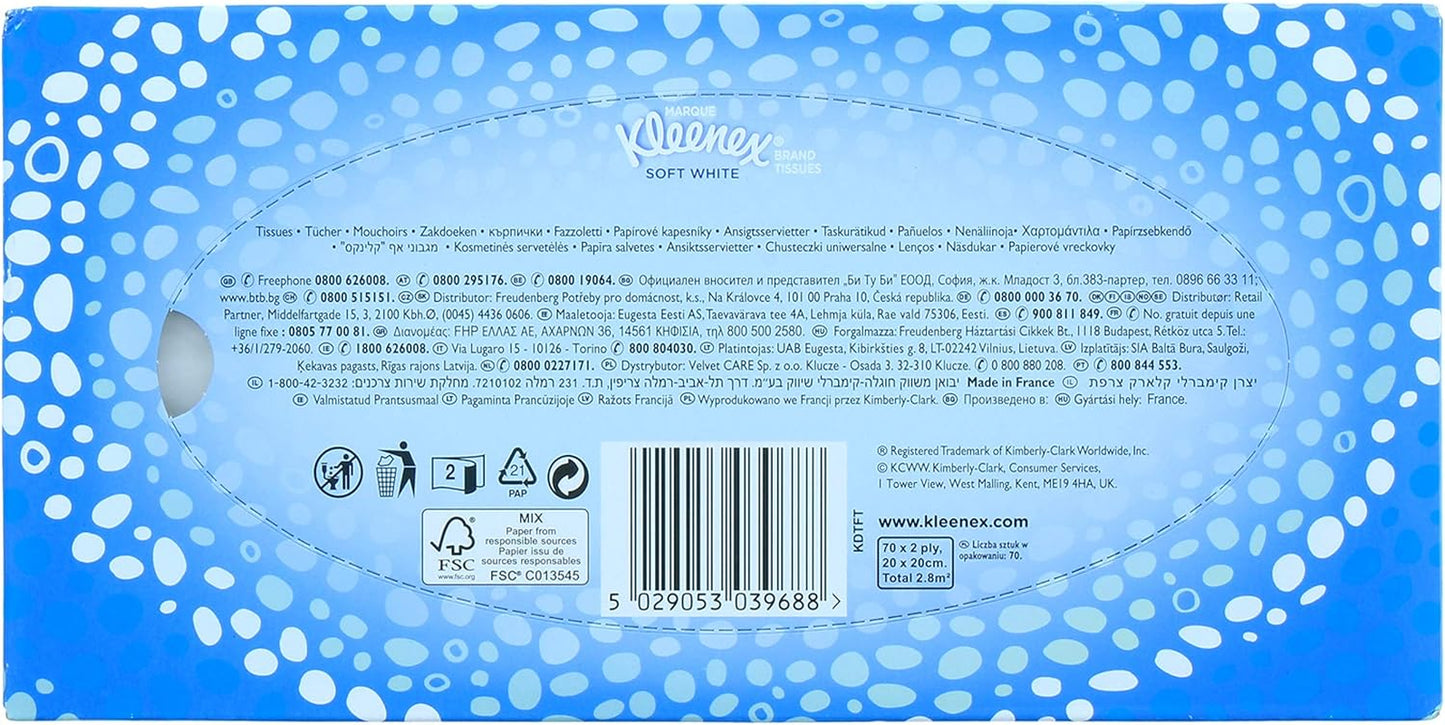 Soft White Tissues Box 70