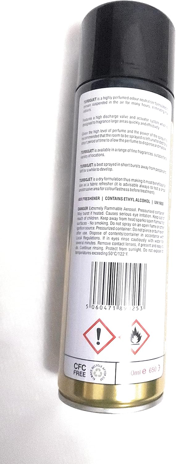 SOVEREIGN TURBOJET AIR SANITISER GREED / IRISH TWEED 500Ml CAN