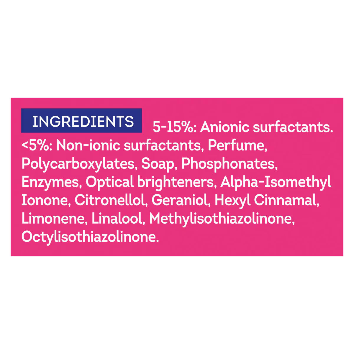 Tropical Lily Laundry Liquid, 100 Wash