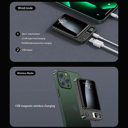 Magnetic Wireless Power Bank 100000 MAh For Magsafe Battery Pack For Phone 14 13