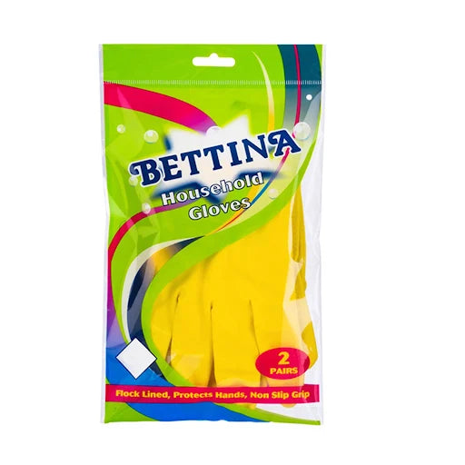 Bettina - Household Gloves Medium 2 Pairs