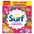 Tropical Lily Washing Powder Joy-Infused Fragrance with Natural Essential Oil Lasting up to 12 Hours in Wear for Brilliantly Clean Laundry Every Time 130 Washes 6.5 Kg