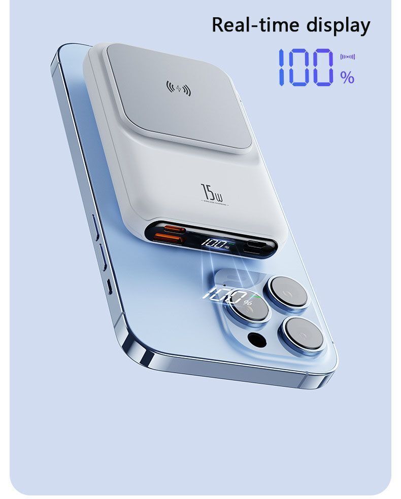 Magnetic Wireless Power Bank 100000 MAh For Magsafe Battery Pack For Phone 14 13
